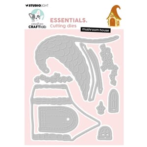 Creative Craftlab Mushroom House Essentials Cutting Die (CCL