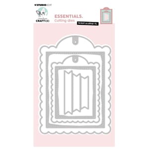 Creative Craftlab Ticket Scallop XL Essentials Cutting Die (