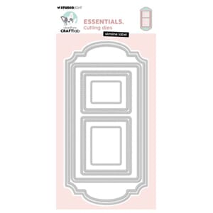 Creative Craftlab Slimline Label Essentials Cutting Dies (CC