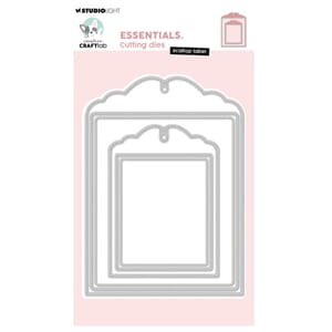 Creative Craftlab Scallop Label Essentials Cutting Dies (CCL
