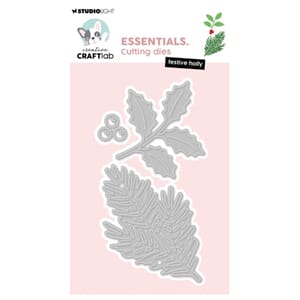 Creative Craftlab Festive Holly Essentials Cutting Dies (CCL