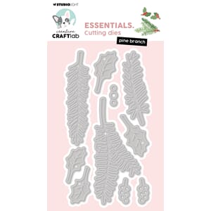 CCL Cutting Die Pine branch Essentials 128x70