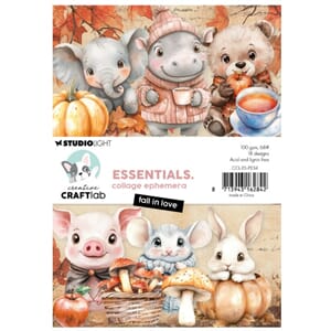 Creative Craftlab Fall in Love Essentials Collage Ephemera (