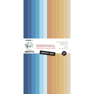 Creative Craftlab Sand & Sea Essentials Unciolor Paper Pad (