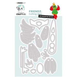 CCL Cutting Die Accessoires birds Friendz 85x128x1mm 15 PC n