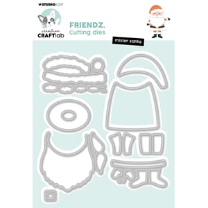 CCL Cutting Die Mister Santa Friendz 125x108x1mm 8 PC nr.877