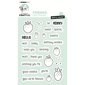 CCL Clear Stamp Hello sweetie Friendz 155x111x3mm 28 PC nr.3