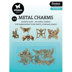 Studio Light Butterfly Essentials Metal Charms (10pcs) (SL-C