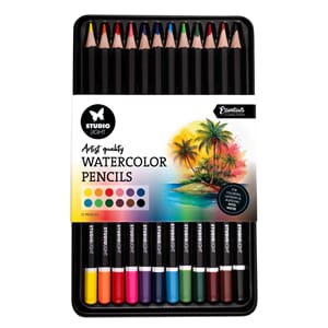 Studio Light Artist Quality Watercolor Pencils (12pcs) (SL-C