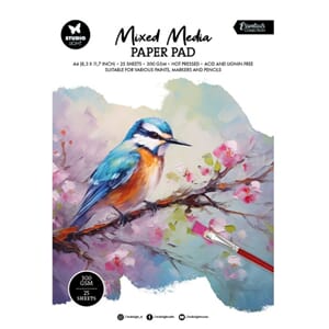 Studio Light Mixed Media A4 Paper Pad (SL-CO-PP281) (BASIC)