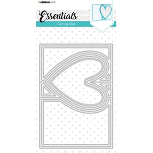 SL Cutting Die Heart Essentials 145x102x1mm 17 PC nr.148