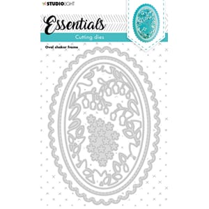 SL Cutting Die Oval shaker frame Essentials 97x137x1mm 5 PC