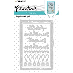 SL Cutting Die Rectangle shaker frame Essentials 84x124x1mm