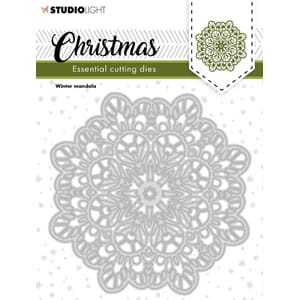 SL Cutting Dies Christmas Winter mandala Essentials 110x110x