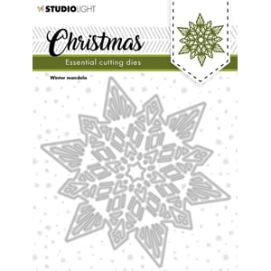 SL Cutting Dies Christmas Star mandala Essentials 110x110x1m