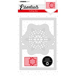 SL Cutting Die Christmas Card shape mini snowflake Essential