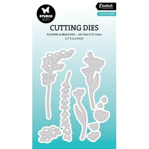 SL Cutting Die Wild flowers Essentials 68,7x91,5x1mm 10 PC n