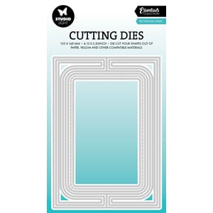 SL Cutting diesRectangle card shapeEssentials 105x148x1mm 8