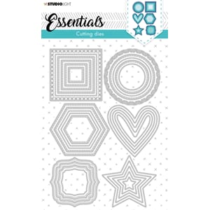 SL Cutting Die Shapes nested small Essentials 140x200x1mm 1