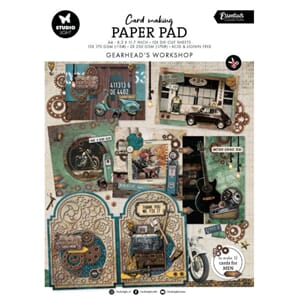 Studio Light Gearhead Workshop A4 Essentials Card Making Pap