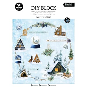 SL DIY Block Winter scene Essentials 294x210x9mm 32 SH nr.60