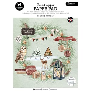 SL Die-cut Designer PP Festive Forest Essentials210x294x4mm