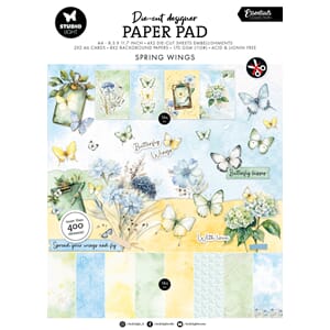 Studio Light Spring Wings Die-cut Designer Paper Pad (SL-ES-