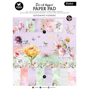 Studio Light Blooming Flowers Die-cut Designer Paper Pad (SL