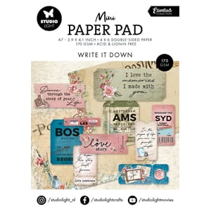 SL Mini Paper Pad Write it down Essentials 74