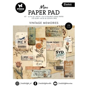 SL Mini Paper Pad Vintage memories Essentials