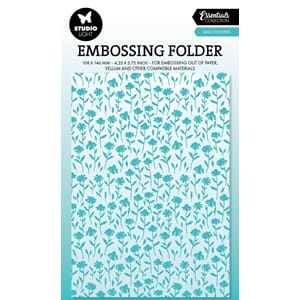 "Studio Light Wild Flowers Essentials Embossing Folders (SL-