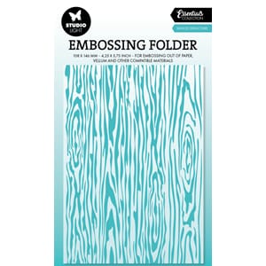 "Studio Light Wood Structure Essentials Embossing Folders (S