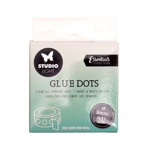 SL Glue Dots Doublesided adhesive 8mm Essential Tools 65x90x