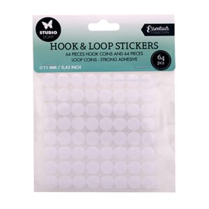 SL HOOK & LOOP stickers Round 11mm Essential Tools 120x155x2