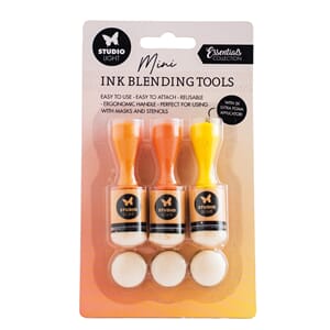 SL 3 Ink Blending Tools + 3 replacement foam pads 20mm Essen