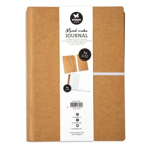 Studio Light Mixed Media Journal A4 Lay Flat Binding (SL-ES-