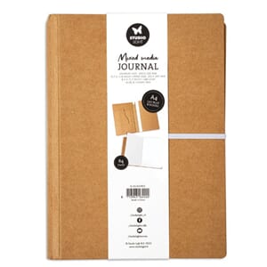 Studio Light Mixed Media Journal A4 Lay Flat Binding (SL-ES-