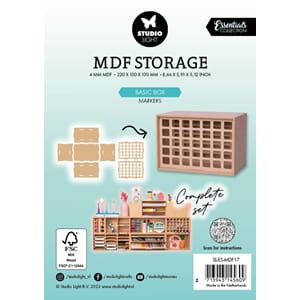 SL MDF Storage Basic Box Markers Essentials T