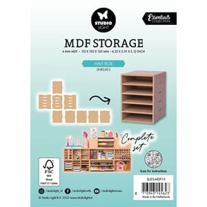 SL MDF Storage Half Box Drawer Essentials Too