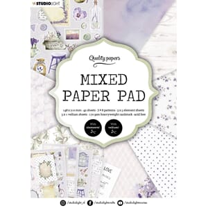 SL Mixed Paper Pad Pattern paper Essentials 148x210mm 42 SH