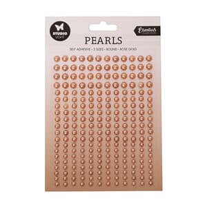 SL Self-adhesive Pearls Rose gold pearls Essentials 105x160x