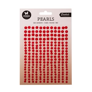 SL Self-adhesive Pearls Dark red pearls Essentials 105x160x4