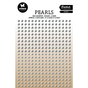 SL Self-adhesive Pearls Silver pearls Essenti