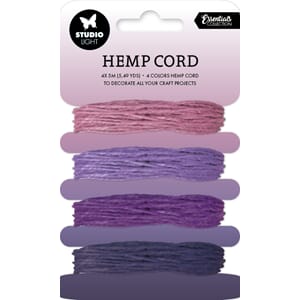 SL Hemp Cord Shades of purple Consumables 85x141x10mm 4 PC n