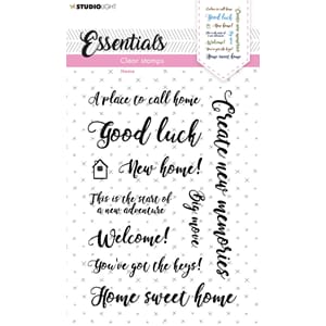SL Clear Stamp Sentiments/Wishes - Home Essentials 105x148x3