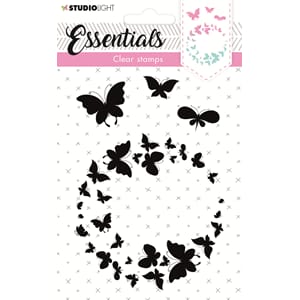 SL Clear Stamp Silhouette butterflies Essentials 74x105x3mm