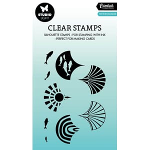 SL Clear Stamp Pattern builder Essentials 62x93x3mm 9 PC nr.