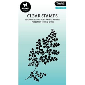 SL Clear Stamp Tiny leaves Essentials 62x93x3mm 1 PC nr.493