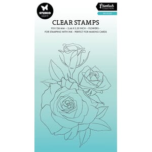 SL Clear Stamp Big roses Essentials 93x136x3mm 1 PC nr.540