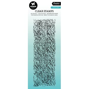 SL Clear Stamp Gothic script Essentials 68x204x3mm 1 PC nr.5